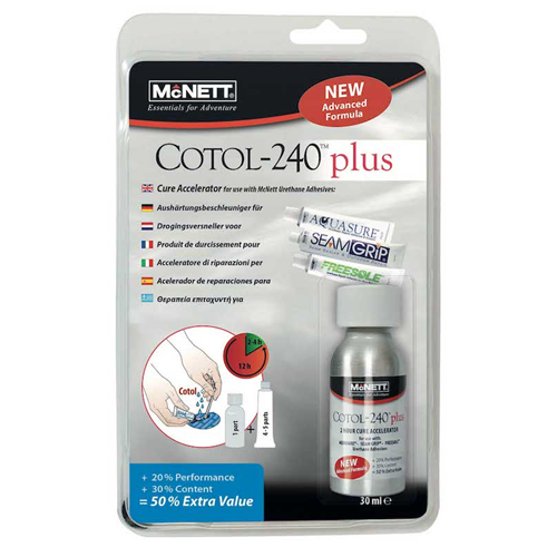 McNett Gear Aid 30ml. Cotol Cure Accelerator + X - HS CODE - 	3506100000	  C.O.O. - 	EU